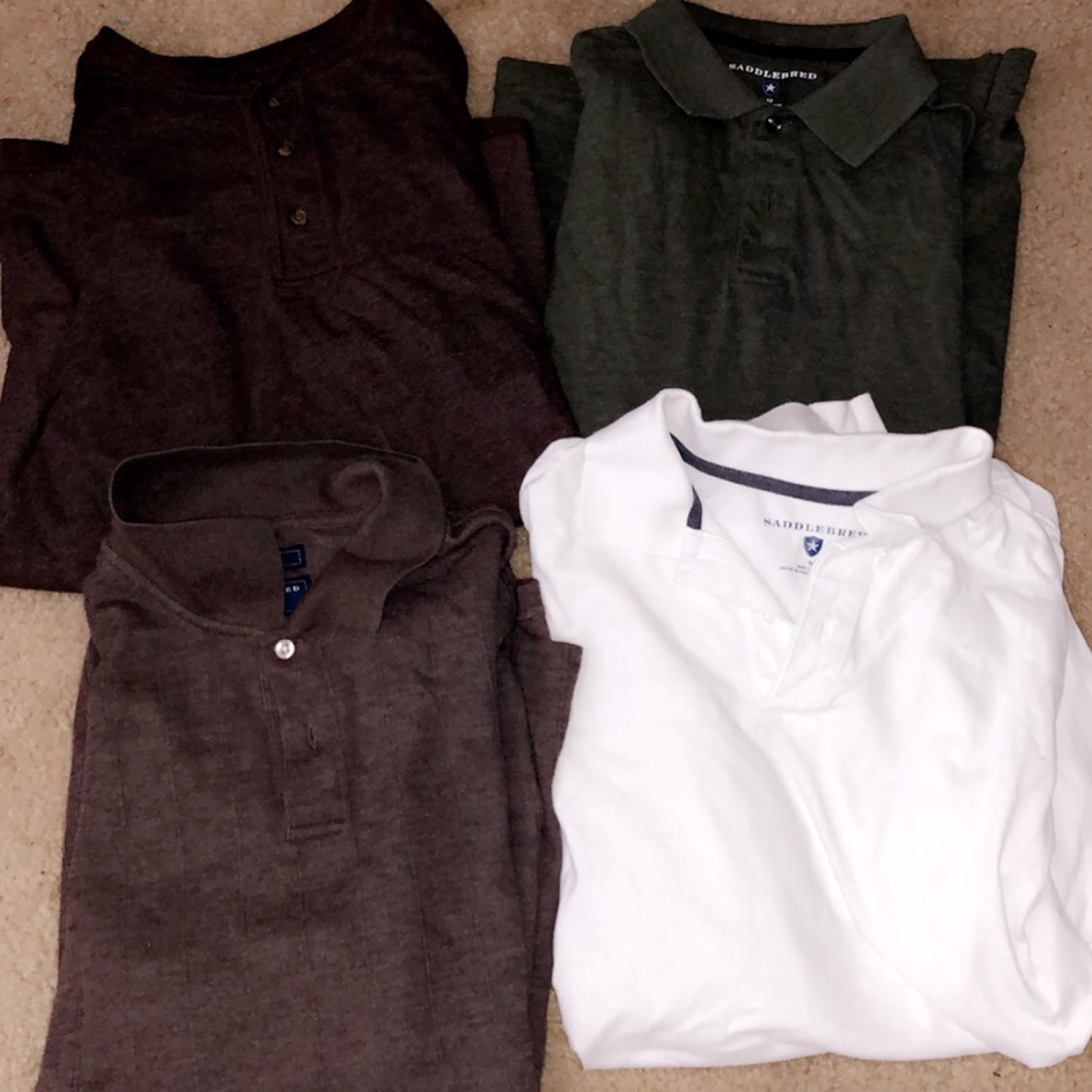 Brand new saddle bread longsleeve dress shirts